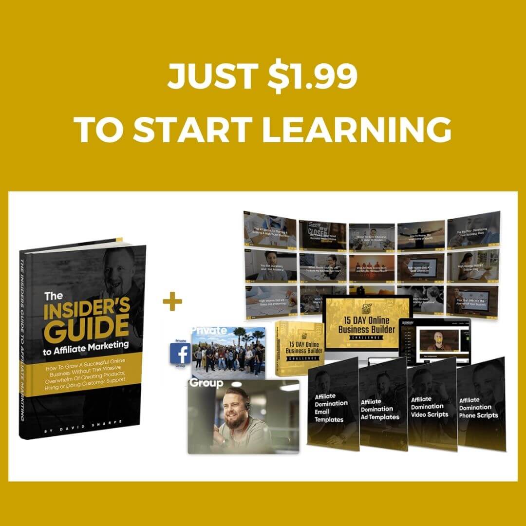 Learn Affiliate Marketing - Legendary Marketer Guide $1.99